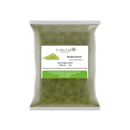 poudre d'ortie fournisseur grossiste Maroc ayurvedique